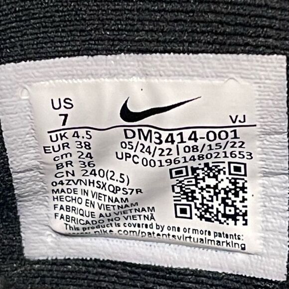 Nike Pegasus Turbo Next Nature DM3414-001 Black Sail Women's Running Shoes Sz 7 - Picture 4 of 16